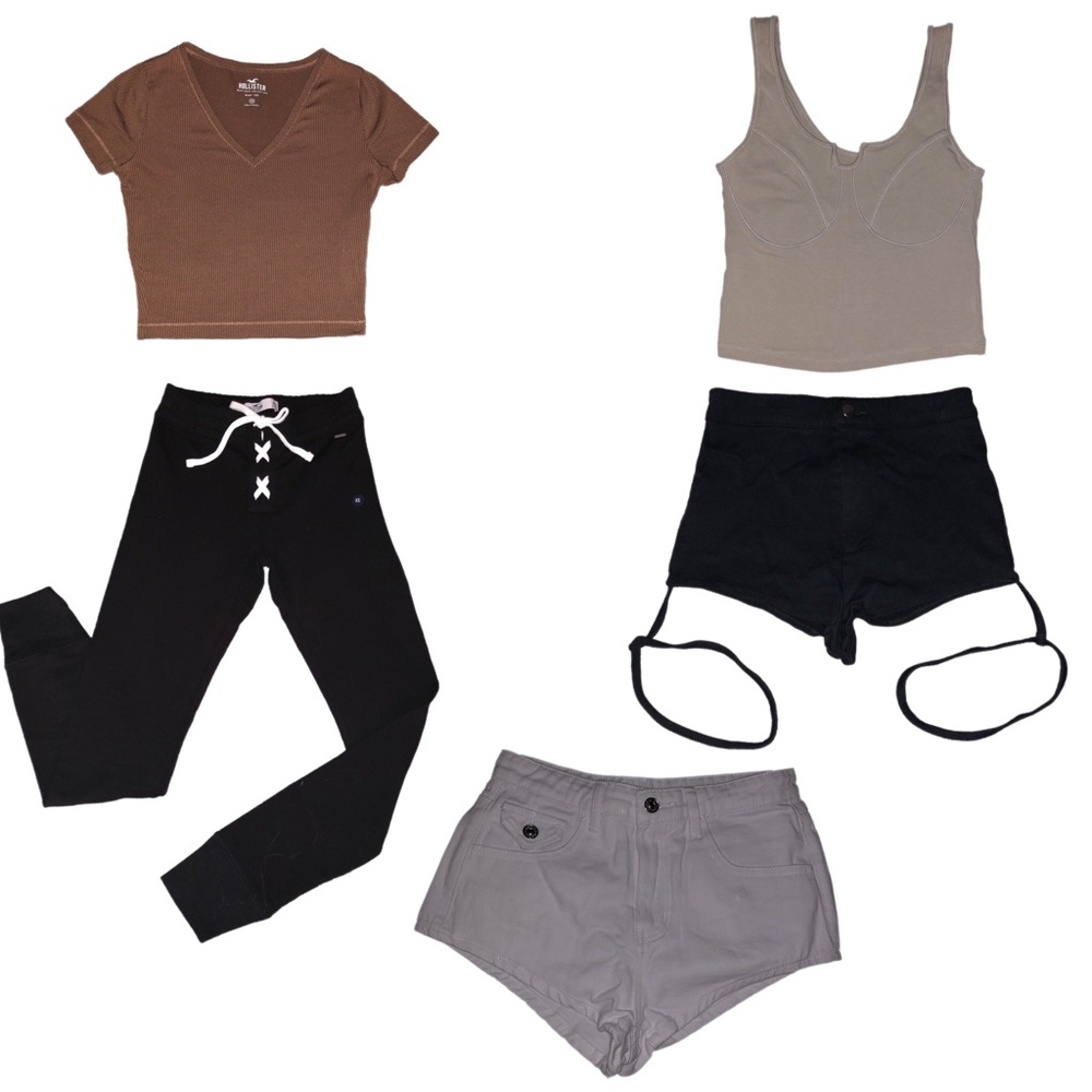 5 PC Womens Juniors Clothing Lot Bundle